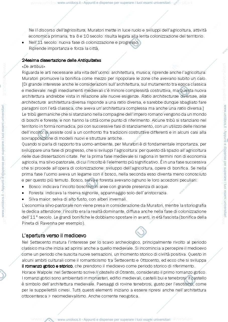 Anteprima pagina 3 — Appunti Storia degli insediamenti e dei sistemi abitativi