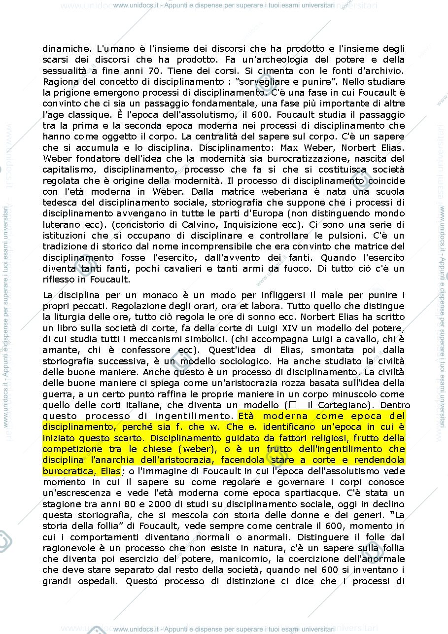 Anteprima pagina 3 — appunti storia dei generi- Lavenia 