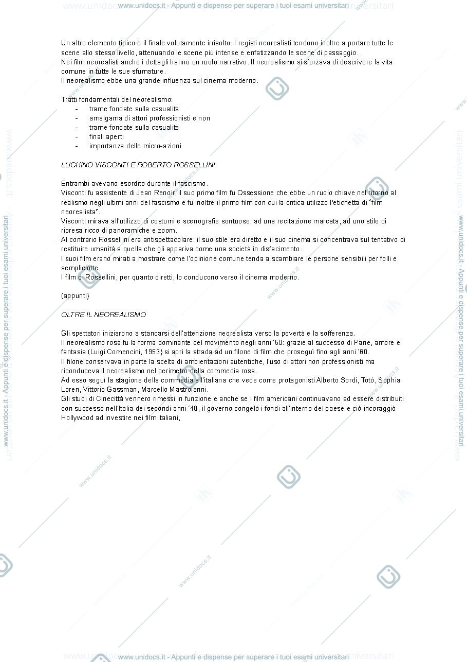Anteprima pagina 2 — Bordwell Thomson capitoli 12-16