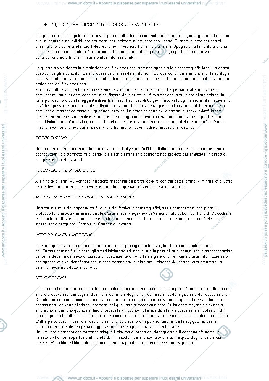 Anteprima pagina 3 — Bordwell Thomson capitoli 12-16