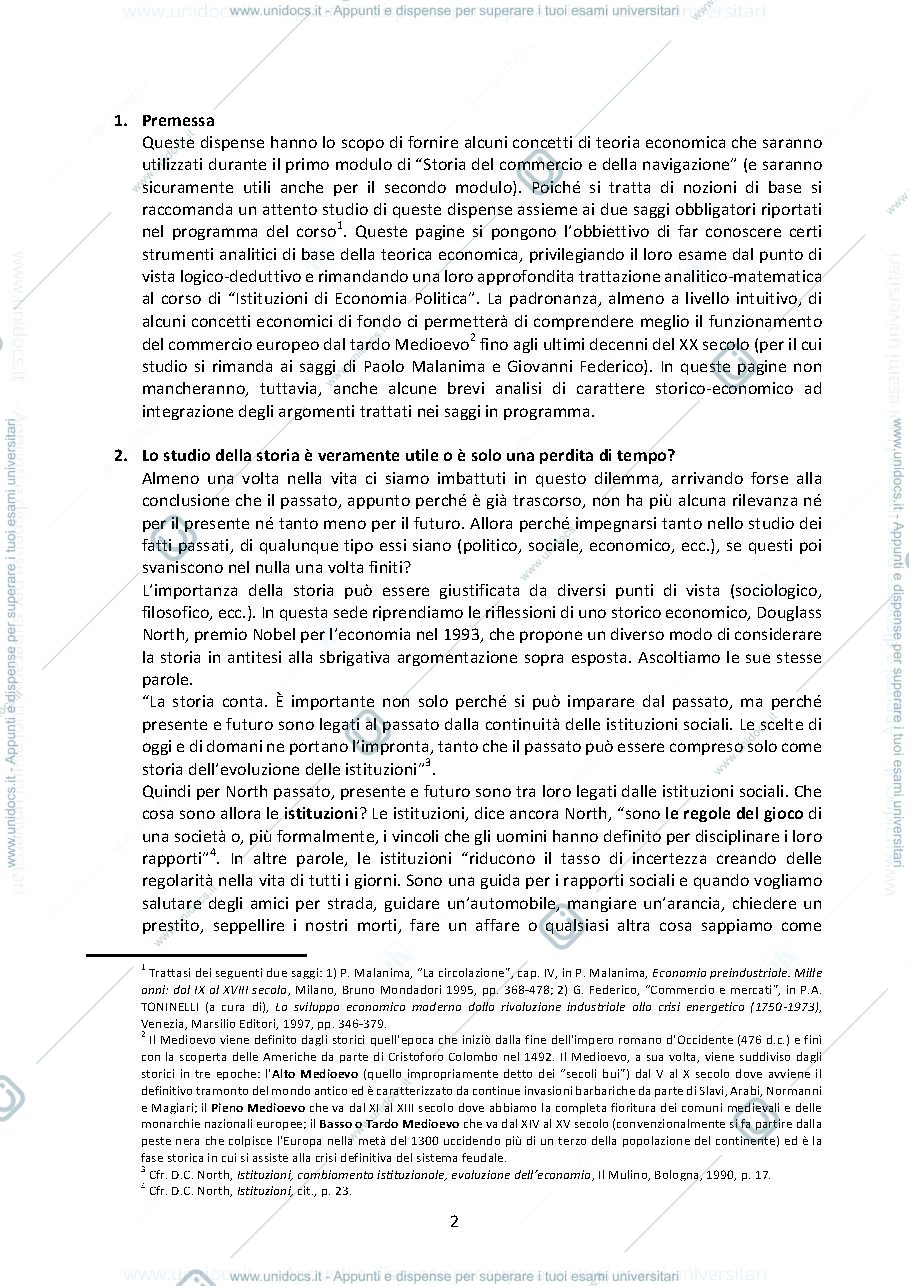 Anteprima pagina 2 — Storia materiale esame