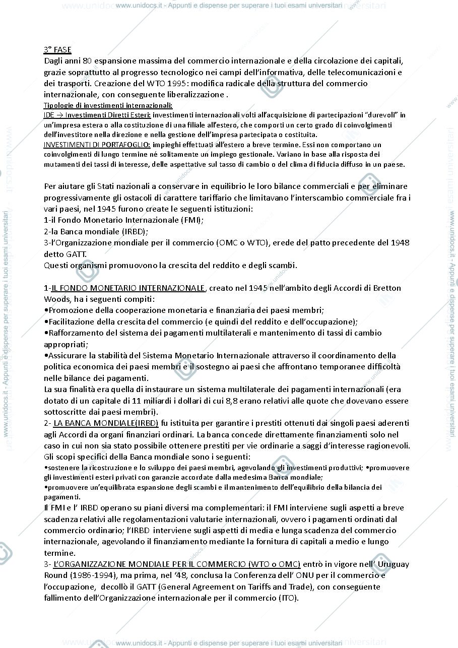 Anteprima pagina 2 — Riassunto secondo modulo storia del commercio e della navigazione