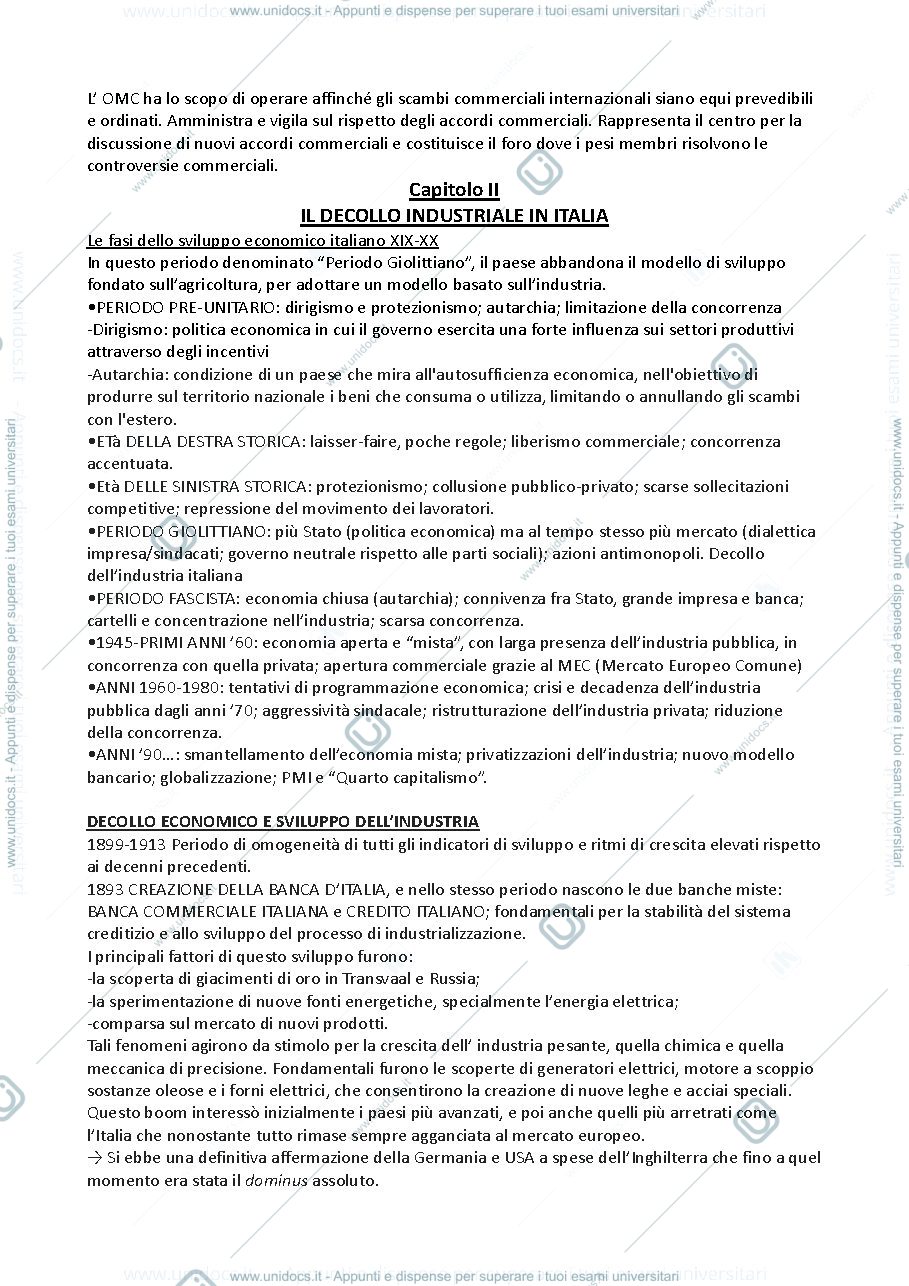 Anteprima pagina 3 — Riassunto secondo modulo storia del commercio e della navigazione