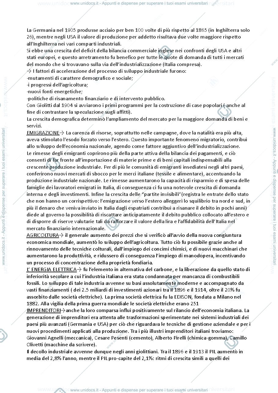Anteprima pagina 4 — Riassunto secondo modulo storia del commercio e della navigazione