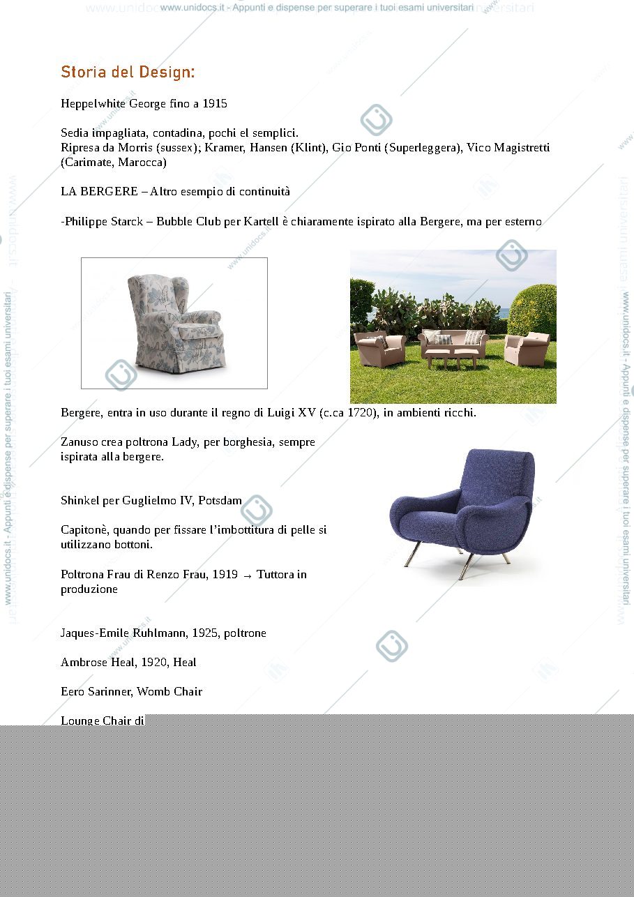 Anteprima pagina 1 — Lezione 1 e 2 di Storia del design e dell'architettura