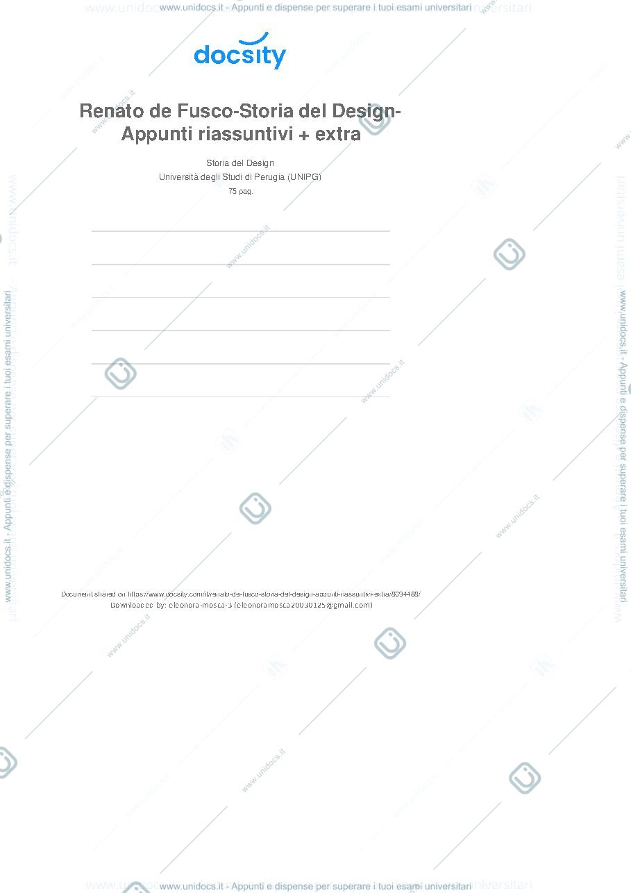 Anteprima pagina 1 — storia del design