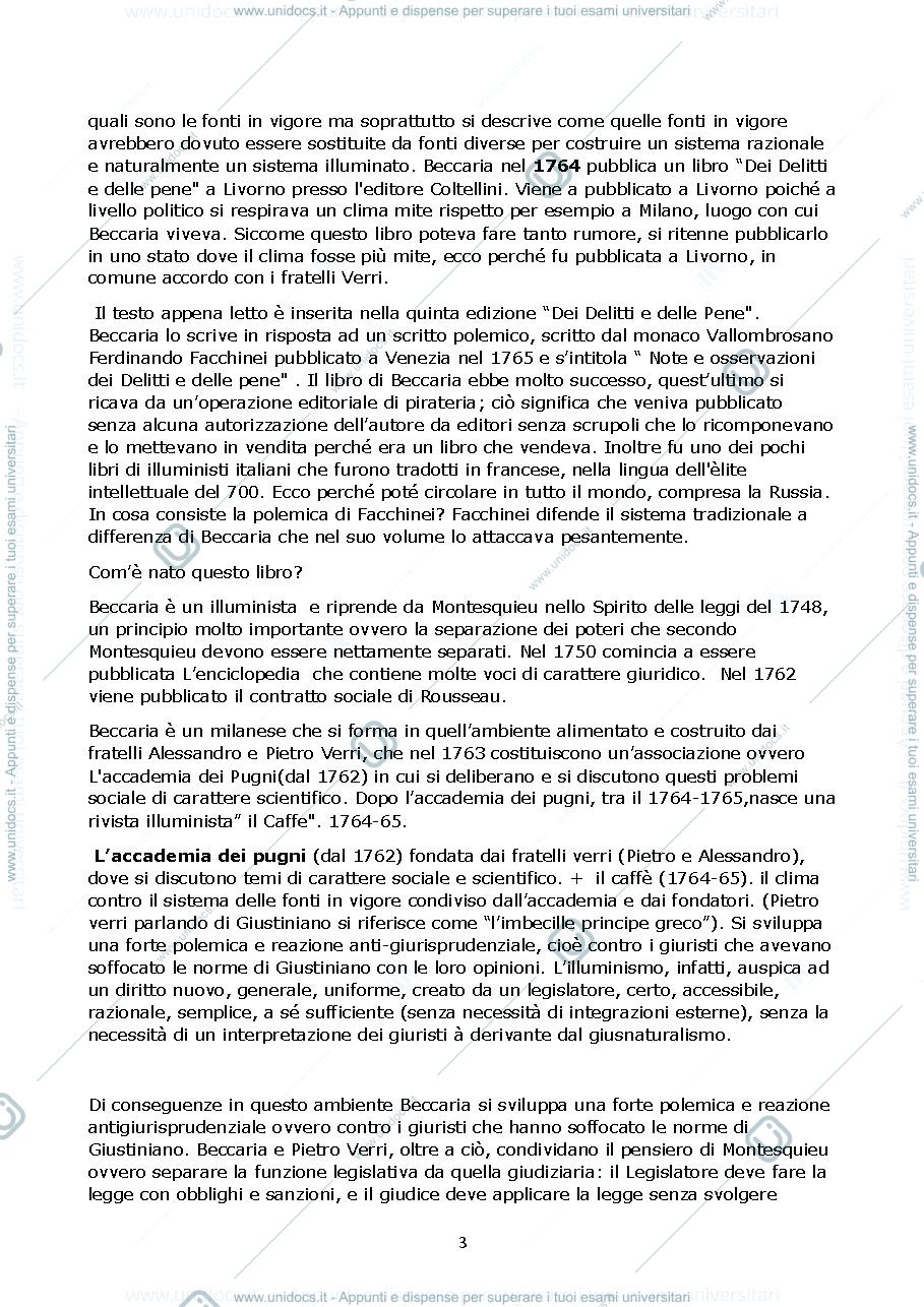 Anteprima pagina 3 — Storia del diritto Medievale e Moderno