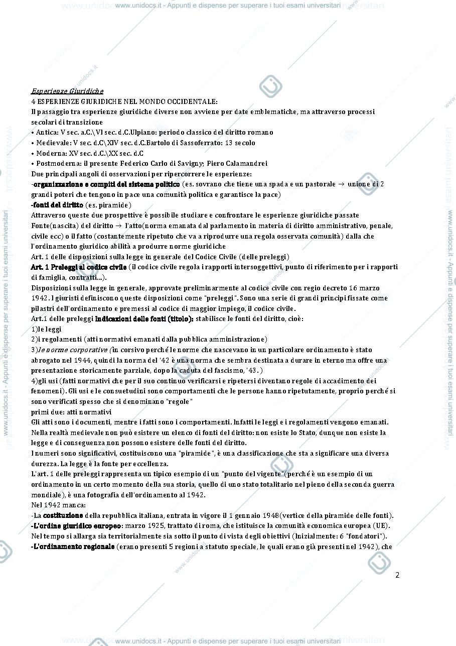 Anteprima pagina 2 — Storia del diritto medievale e moderno