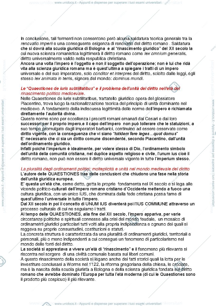 Anteprima pagina 3 — Storia del diritto medievale e moderno