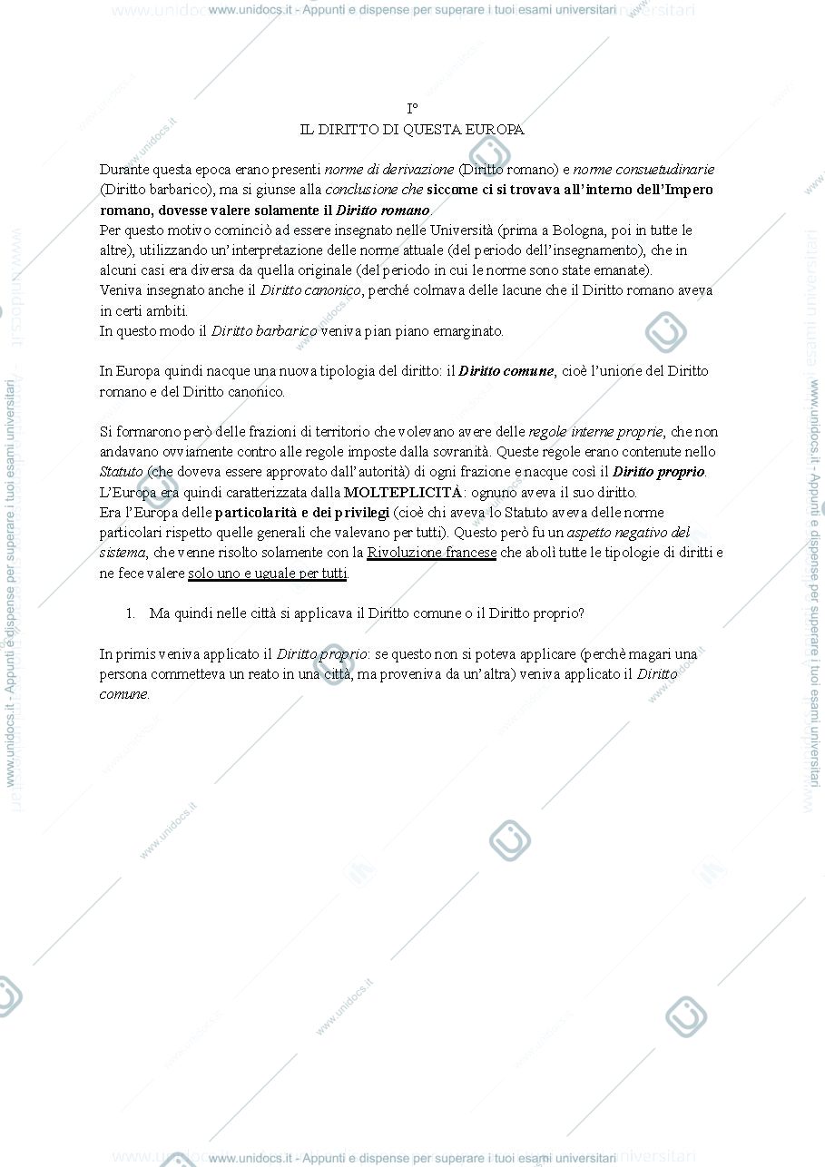 Anteprima pagina 3 — Riassunto del libro integrato con le lezioni del Prof. Carcerieri