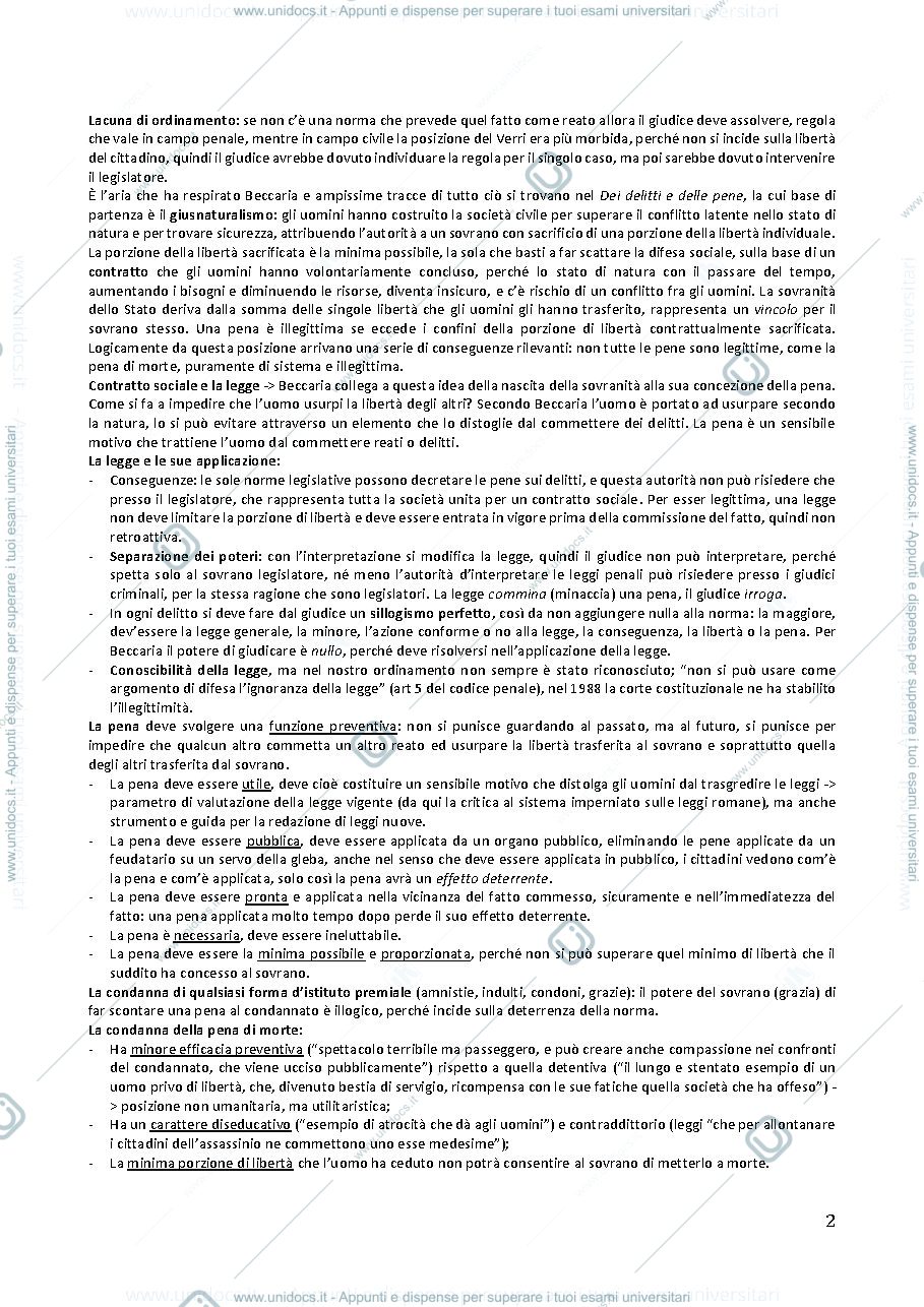 Anteprima pagina 2 — Storia del Diritto Appunti