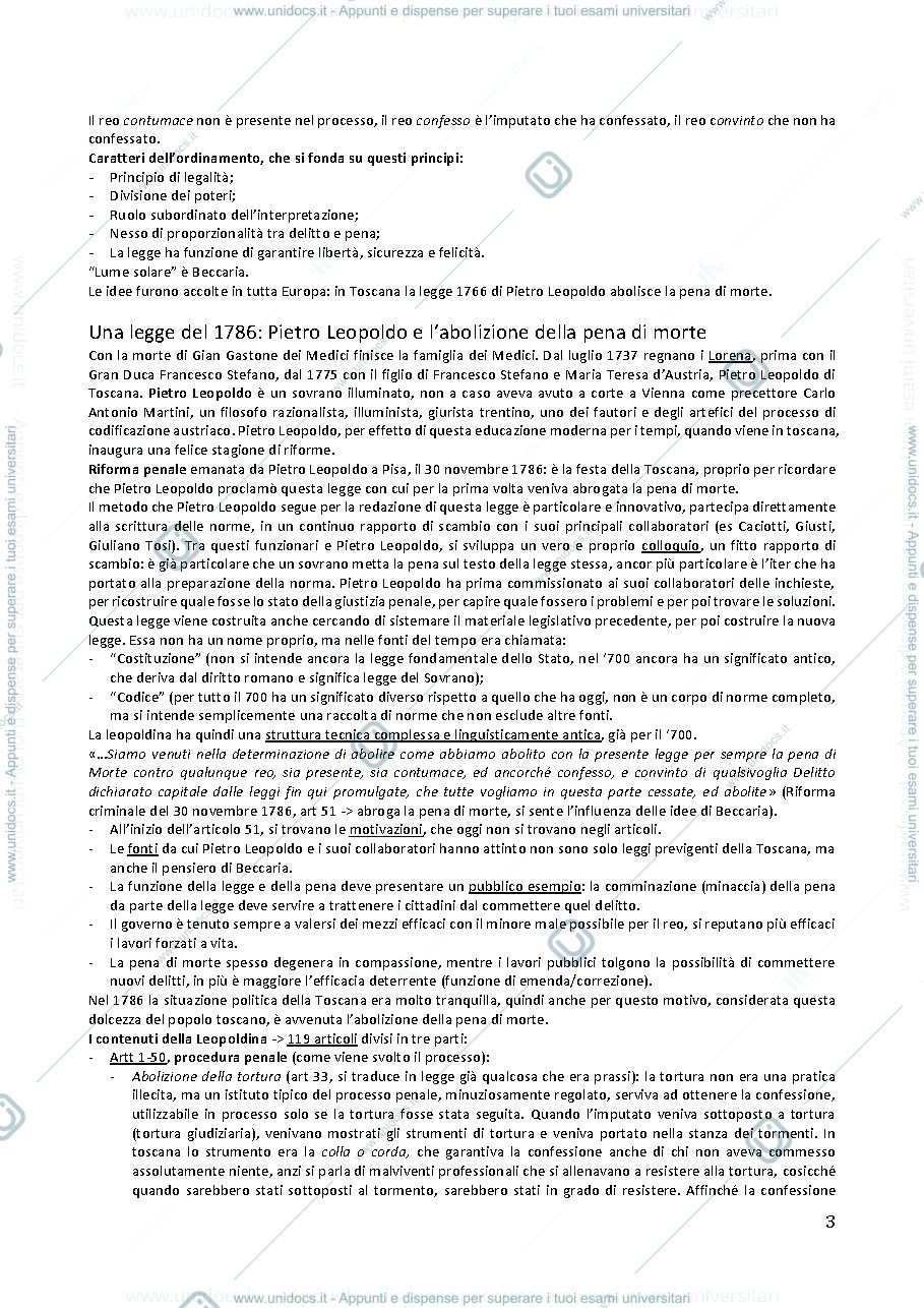 Anteprima pagina 3 — Storia del Diritto Appunti