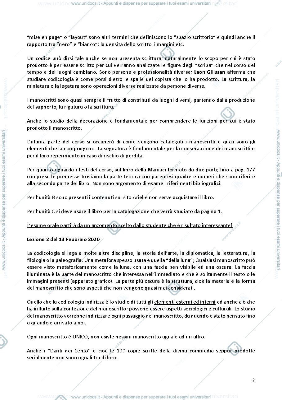 Anteprima pagina 2 — Storia del libro manoscritto