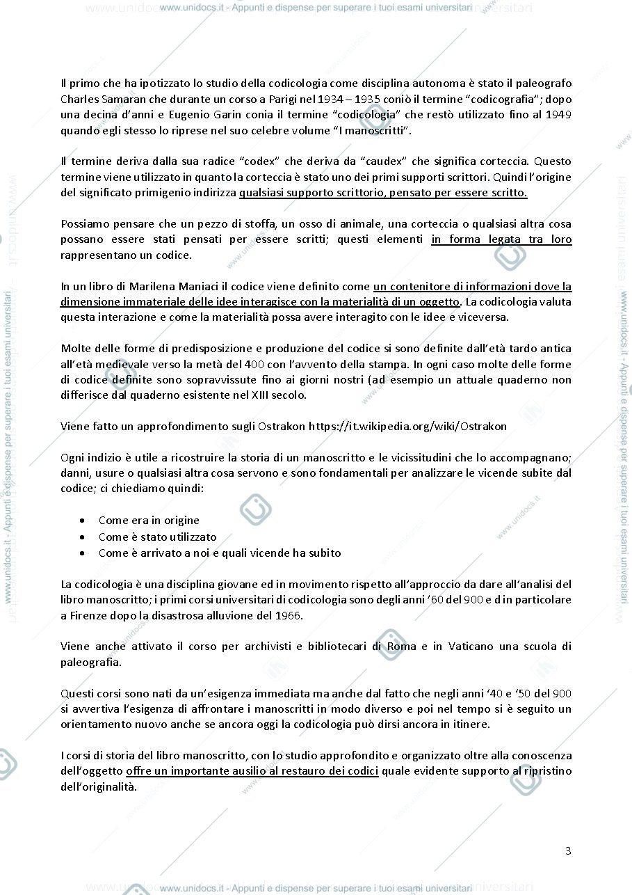 Anteprima pagina 3 — Storia del libro manoscritto