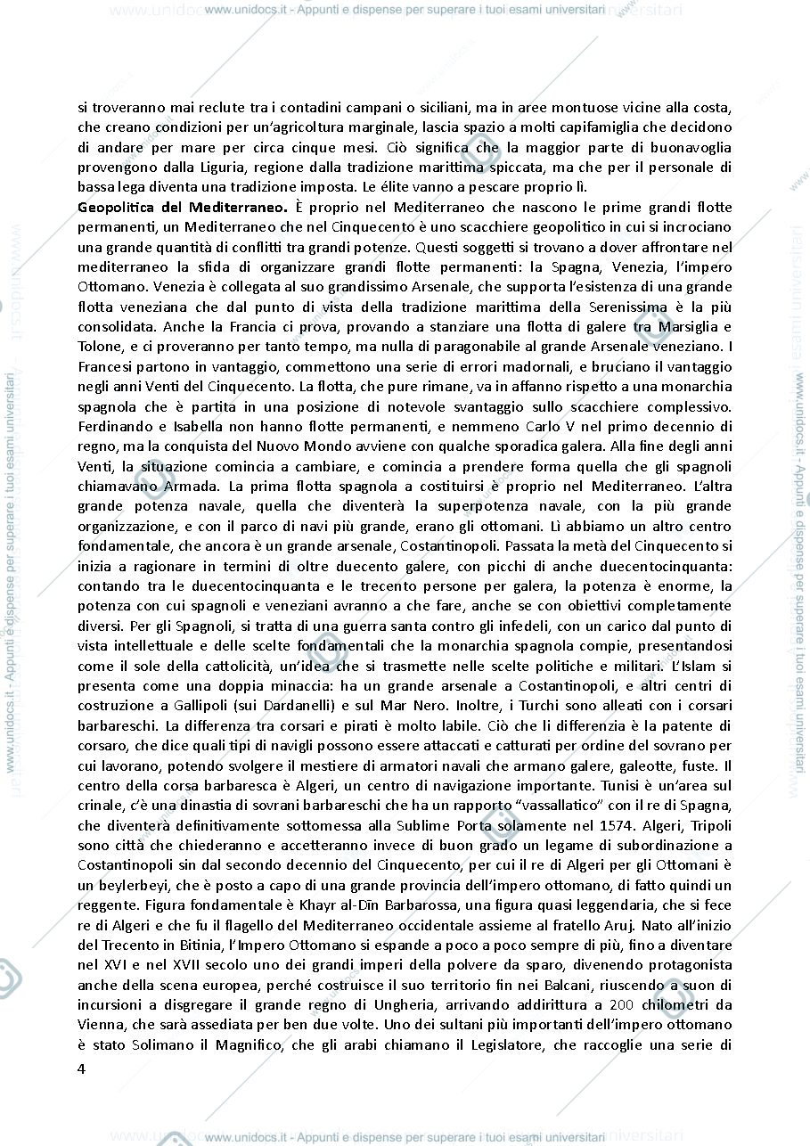 Anteprima pagina 4 — Storia del mediterraneo in età moderna 