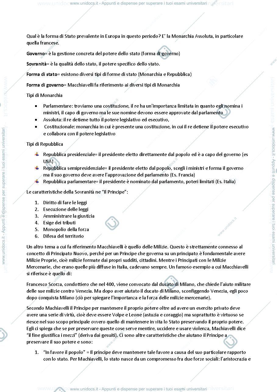 Anteprima pagina 2 — STORIA DEL PENSIERO POLITICO 