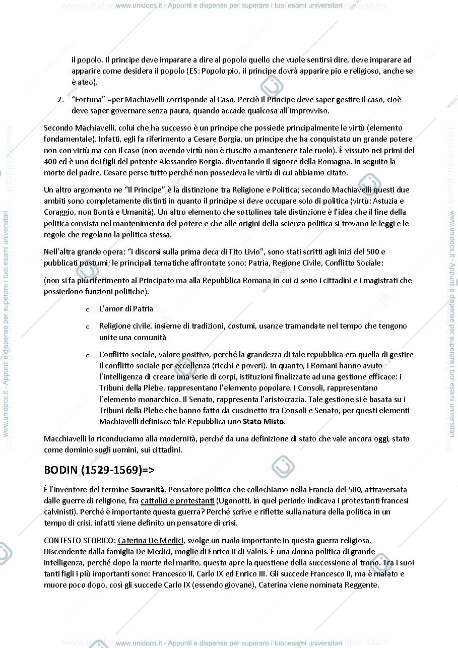 Anteprima pagina 3 — STORIA DEL PENSIERO POLITICO 