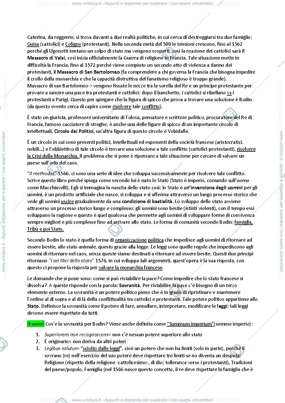Anteprima pagina 4 — STORIA DEL PENSIERO POLITICO 