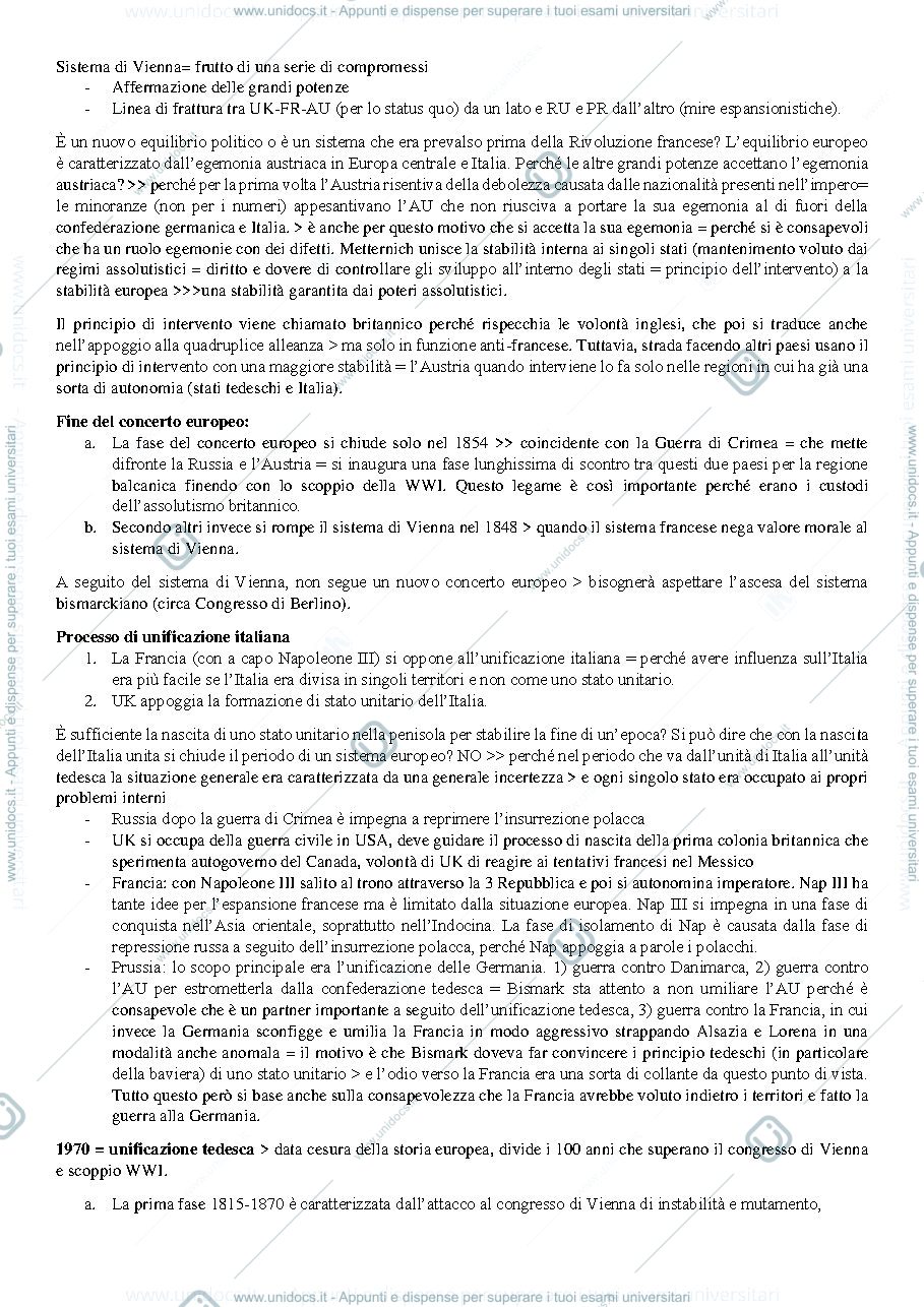 Anteprima pagina 1 — il sistema bismarkiano