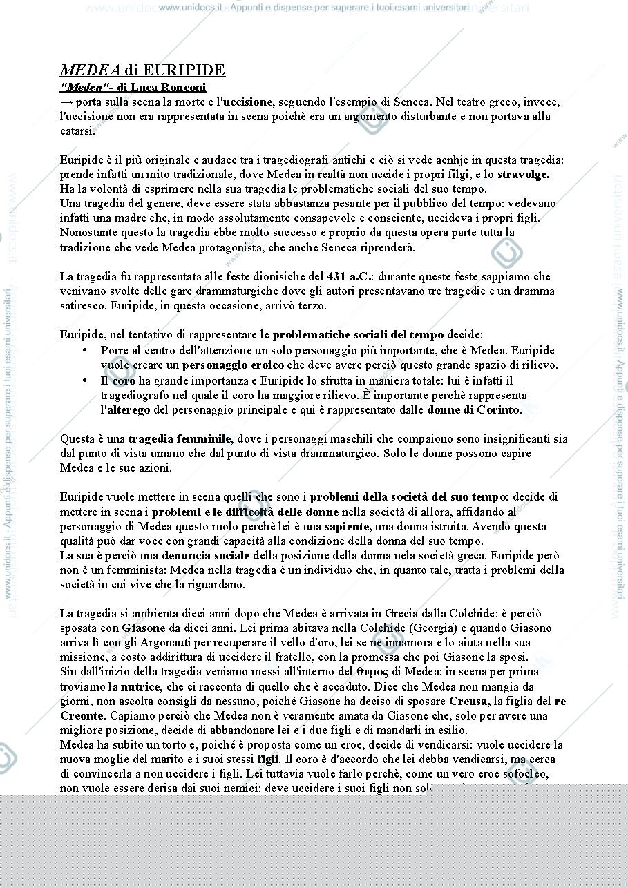 Anteprima pagina 1 — Medea