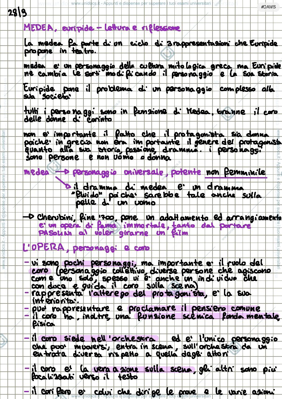 Anteprima pagina 1 — Medea - Euripide, la poetica -Aristotele