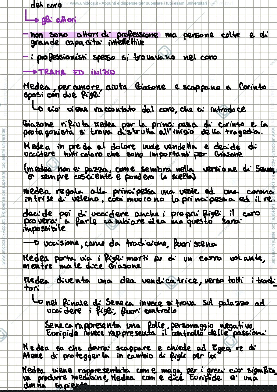 Anteprima pagina 2 — Medea - Euripide, la poetica -Aristotele