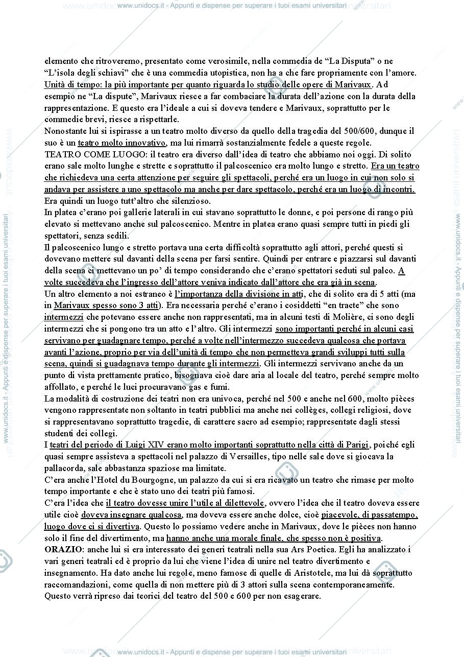 Anteprima pagina 2 — Marivaux Storia del teatro francese