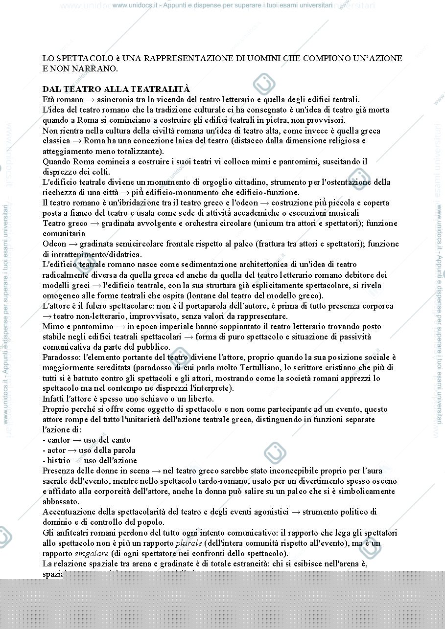 Anteprima pagina 4 — Storia del teatro medievale e rinascimentale
