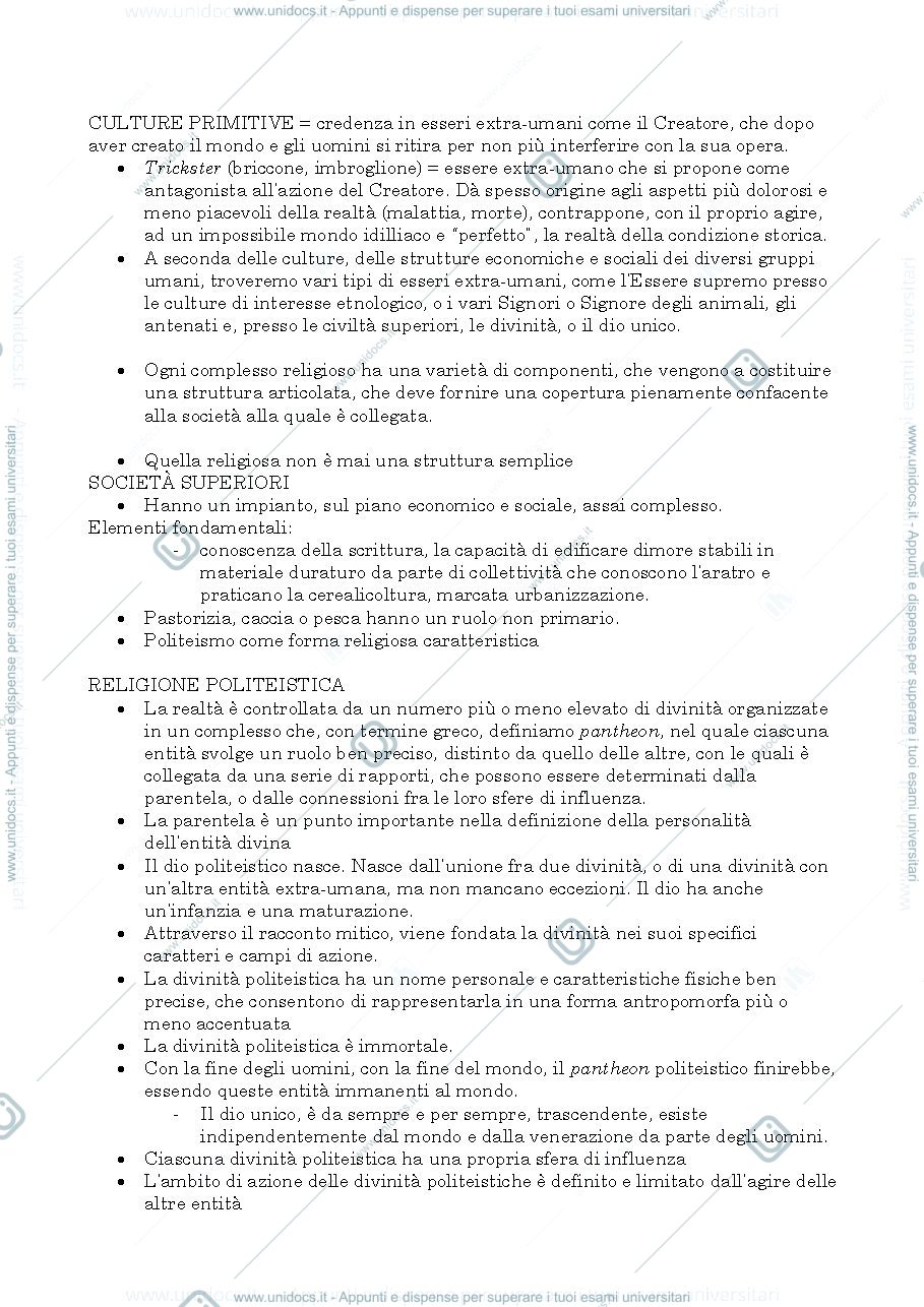 Anteprima pagina 2 — Il politeismo vicino orientale