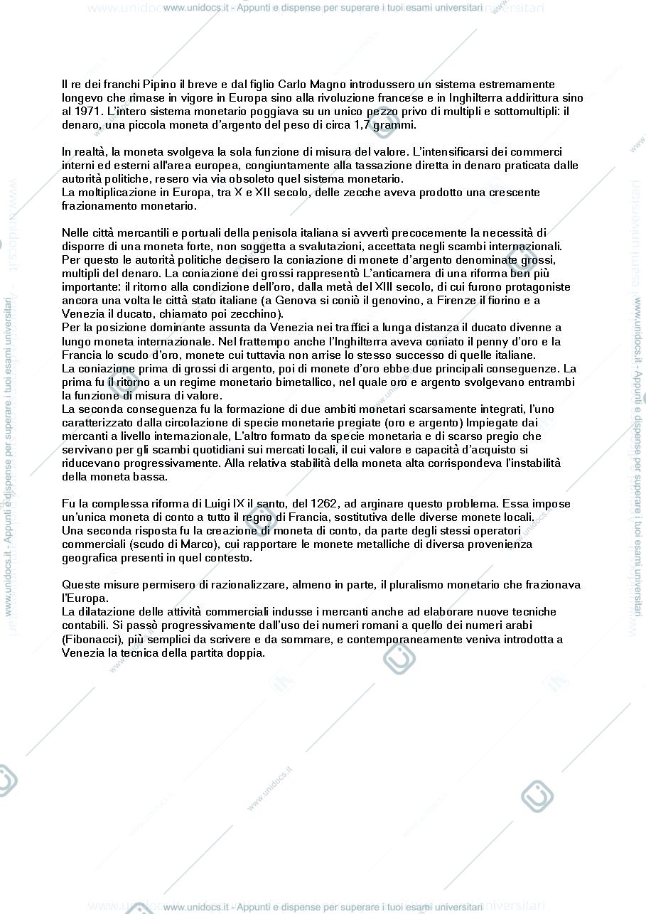 Anteprima pagina 3 — Riassunto completo