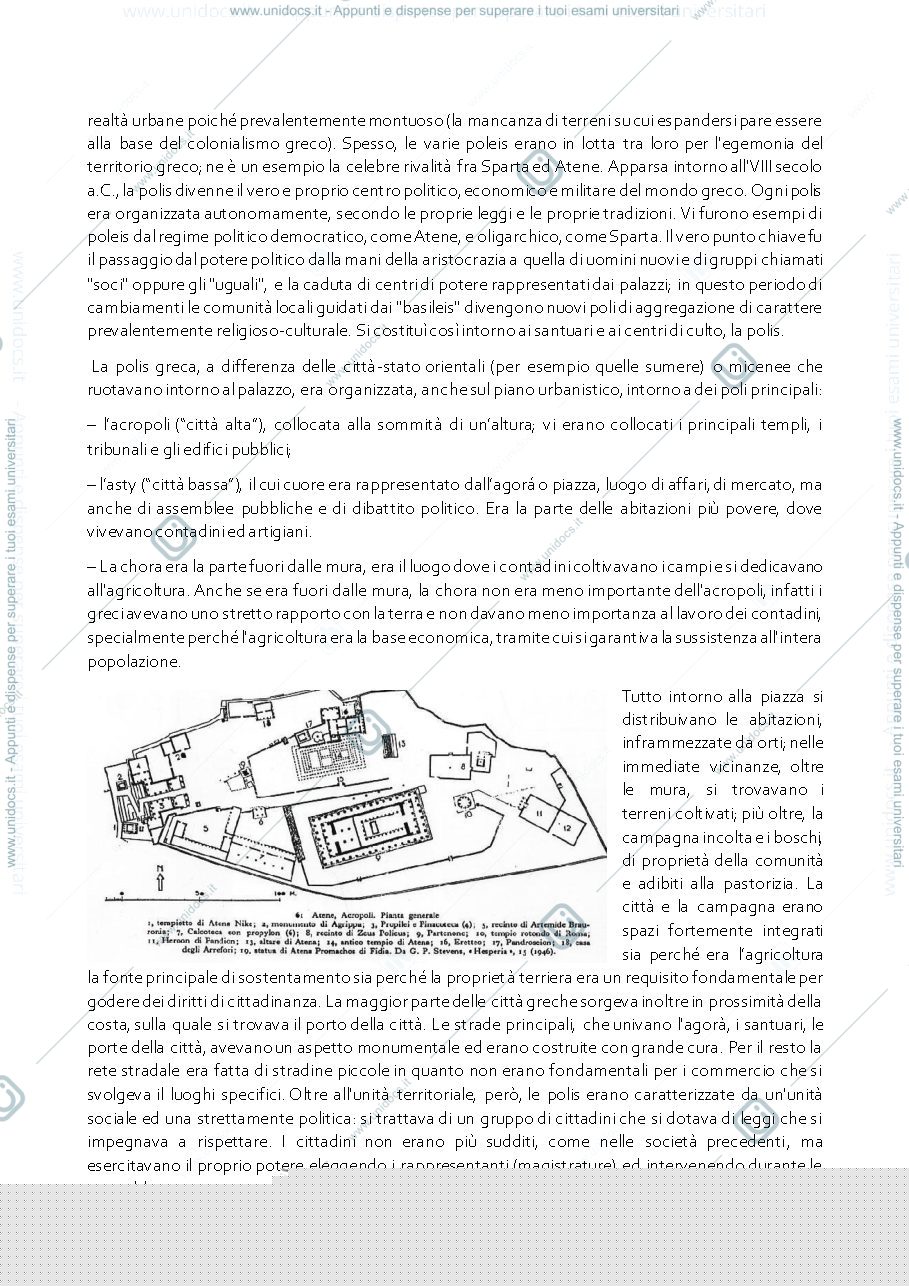 Anteprima pagina 2 — Dalle origini alla Polis greca
