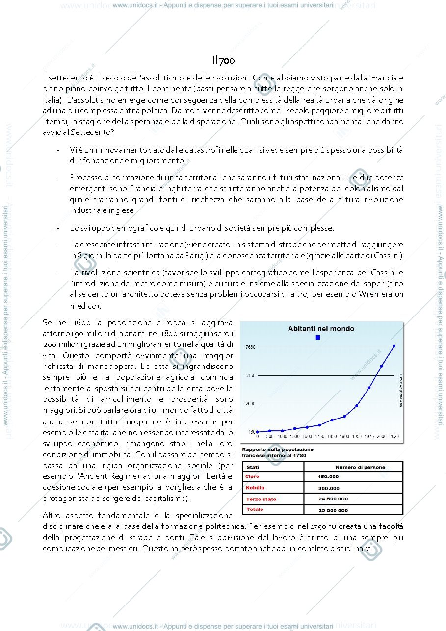 Anteprima pagina 1 — Il Settecento
