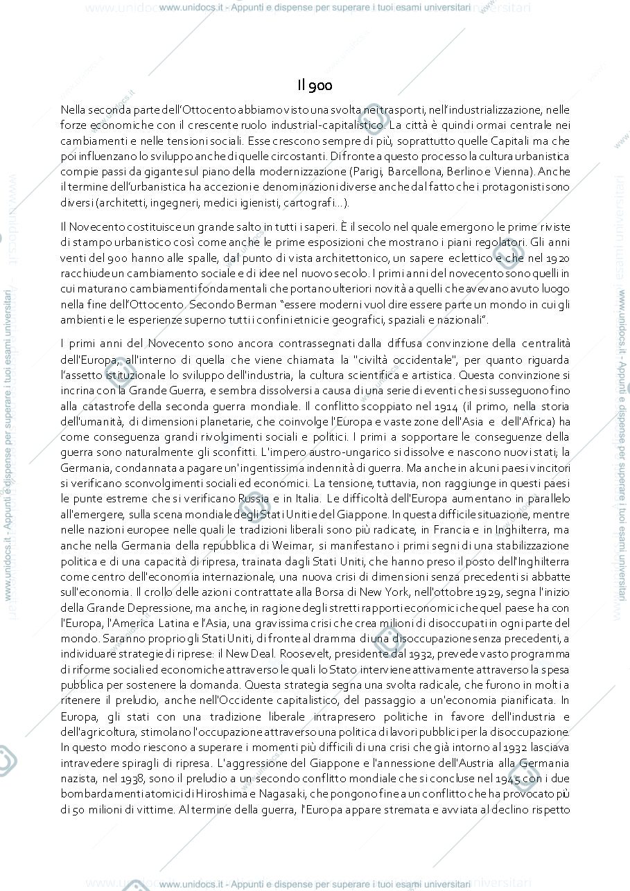Anteprima pagina 1 — Verso il 900