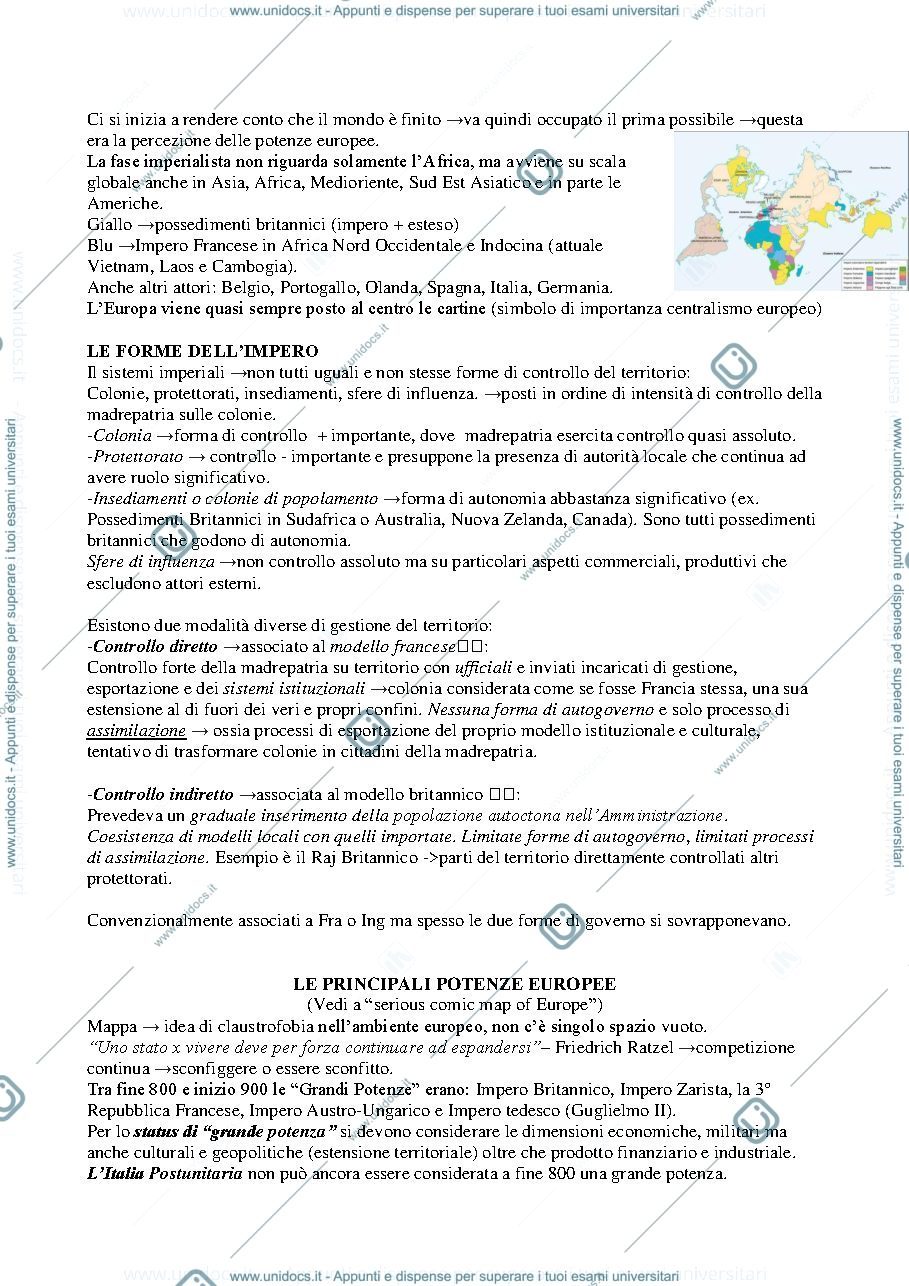 Anteprima pagina 3 — Appunti di storia delle civiltà e delle culture politiche -prof. Plebani