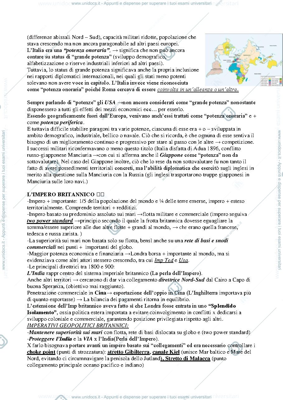 Anteprima pagina 4 — Appunti di storia delle civiltà e delle culture politiche -prof. Plebani