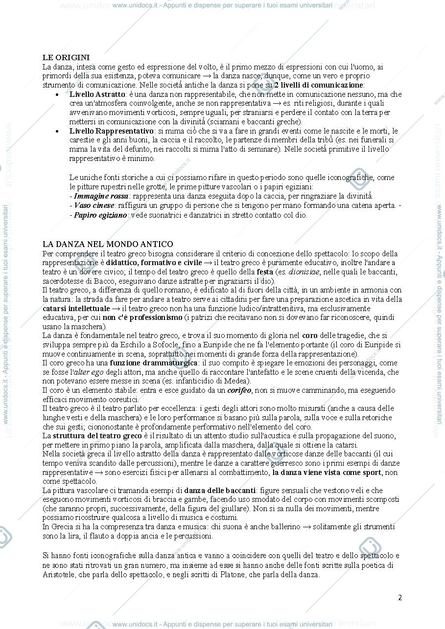 Anteprima pagina 2 — Storia della Danza e del Mimo