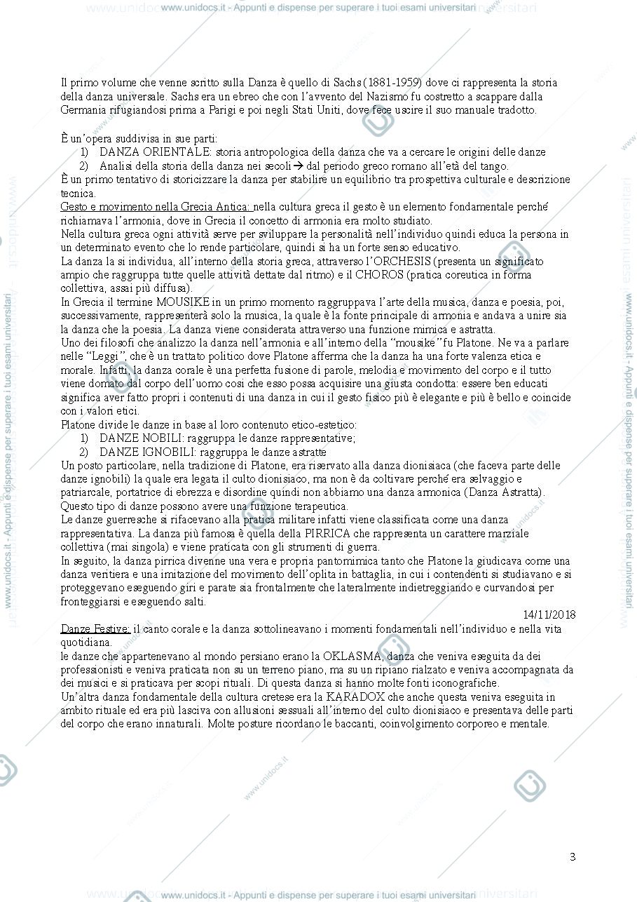 Anteprima pagina 3 — Storia della Danza e del Mimo