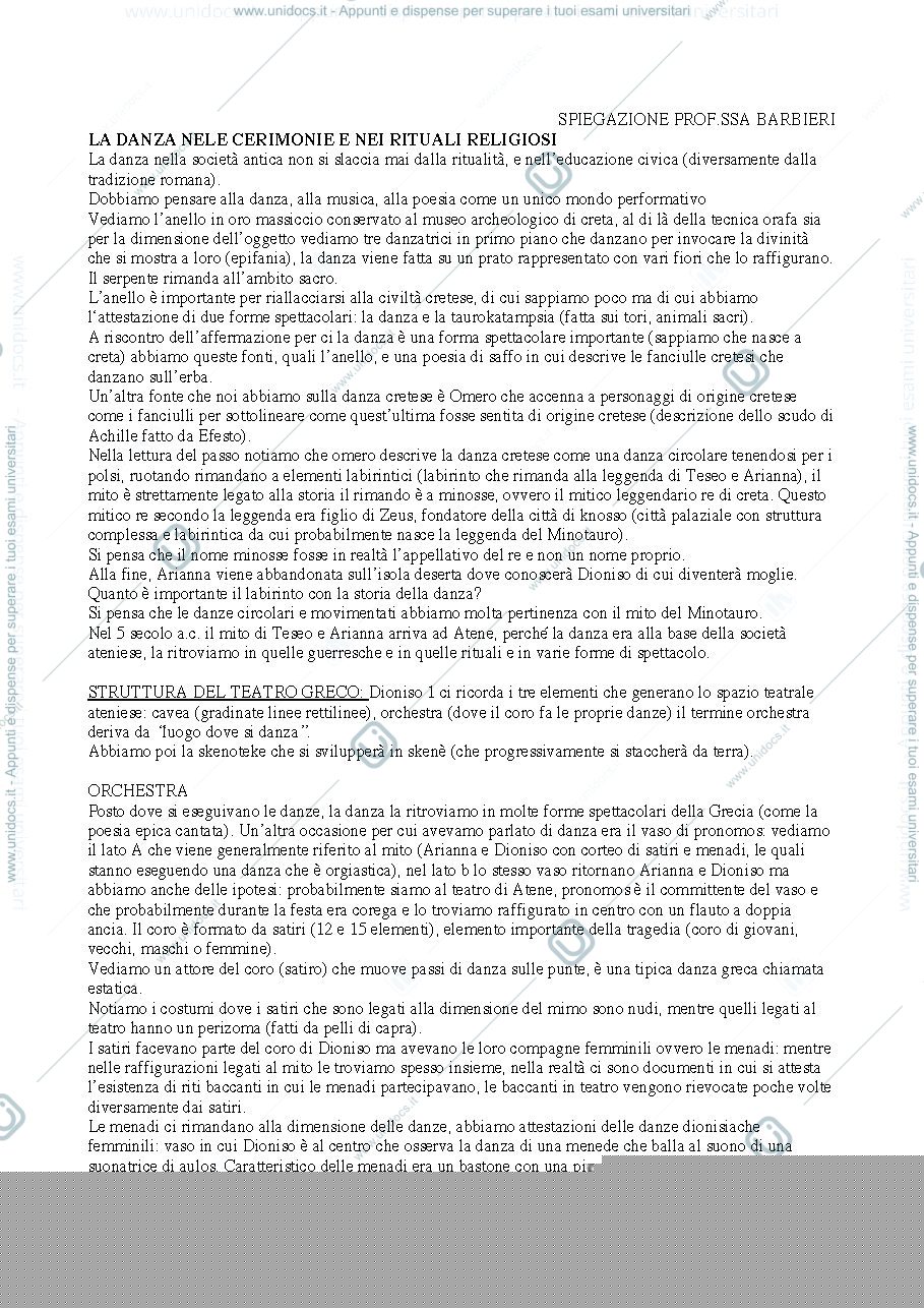 Anteprima pagina 4 — Storia della Danza e del Mimo