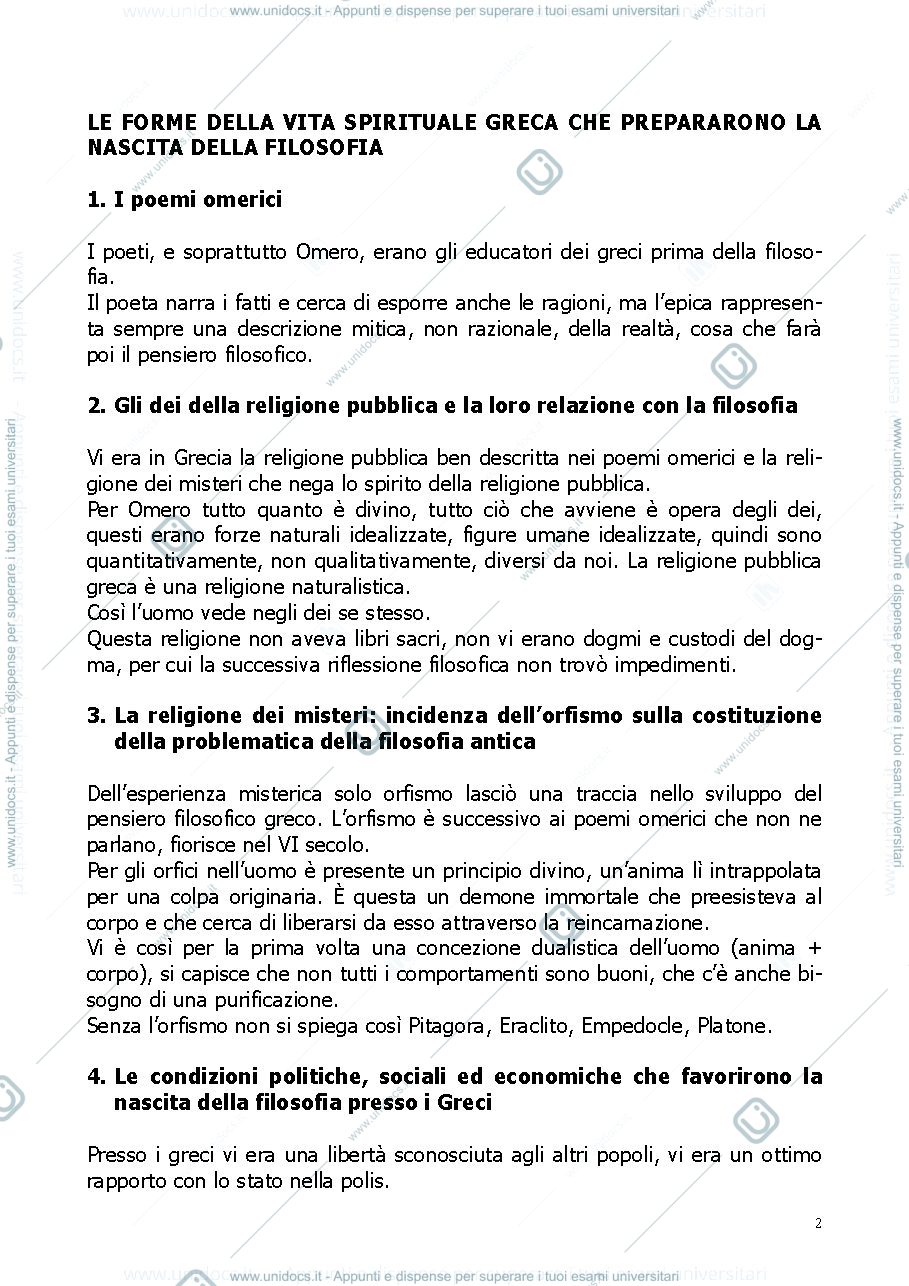 Anteprima pagina 2 — Il Pensiero Antico 