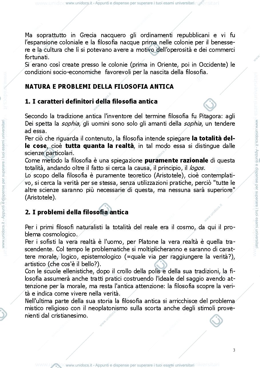 Anteprima pagina 3 — Il Pensiero Antico 