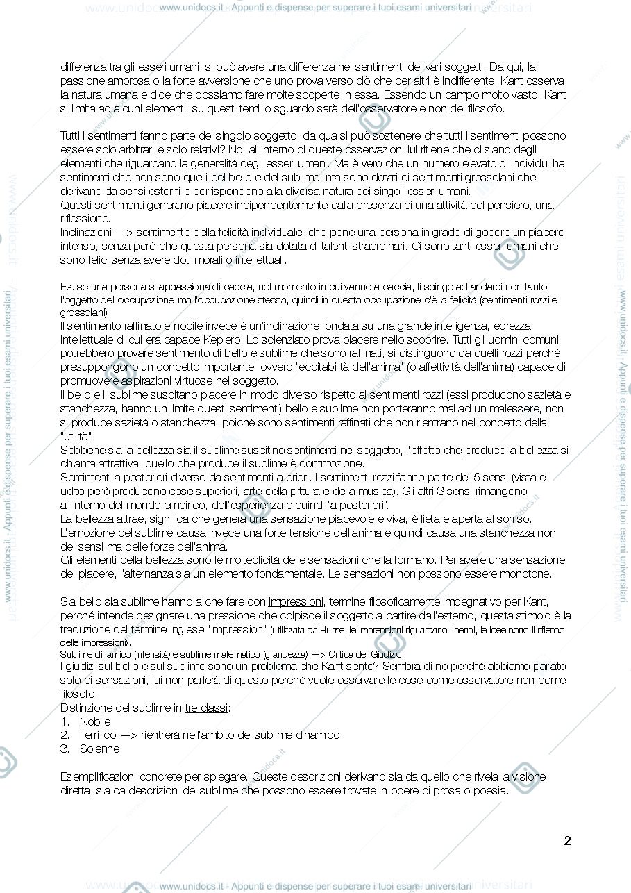 Anteprima pagina 2 — Appunti storia della filosofia moderna - Giordanetti
