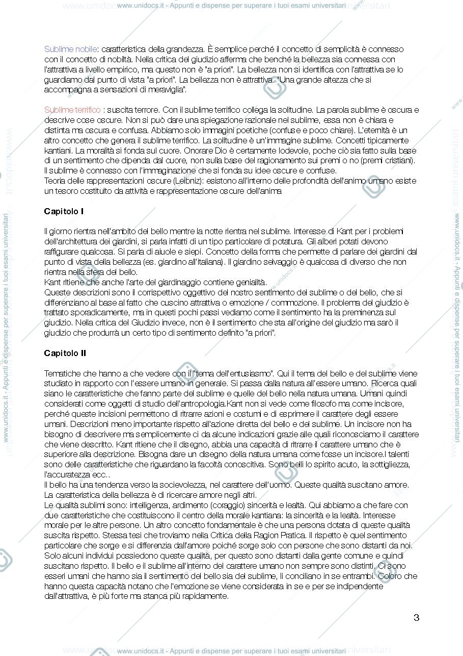 Anteprima pagina 3 — Appunti storia della filosofia moderna - Giordanetti