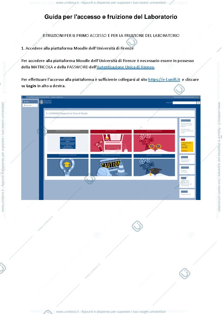 Anteprima pagina 1 — Appunti