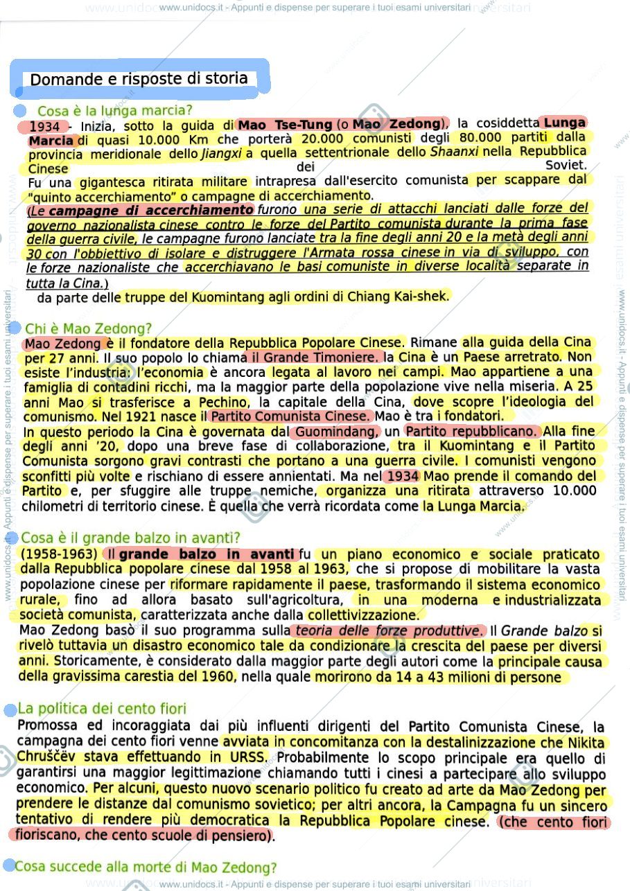 Anteprima pagina 1 — Domande d’esame