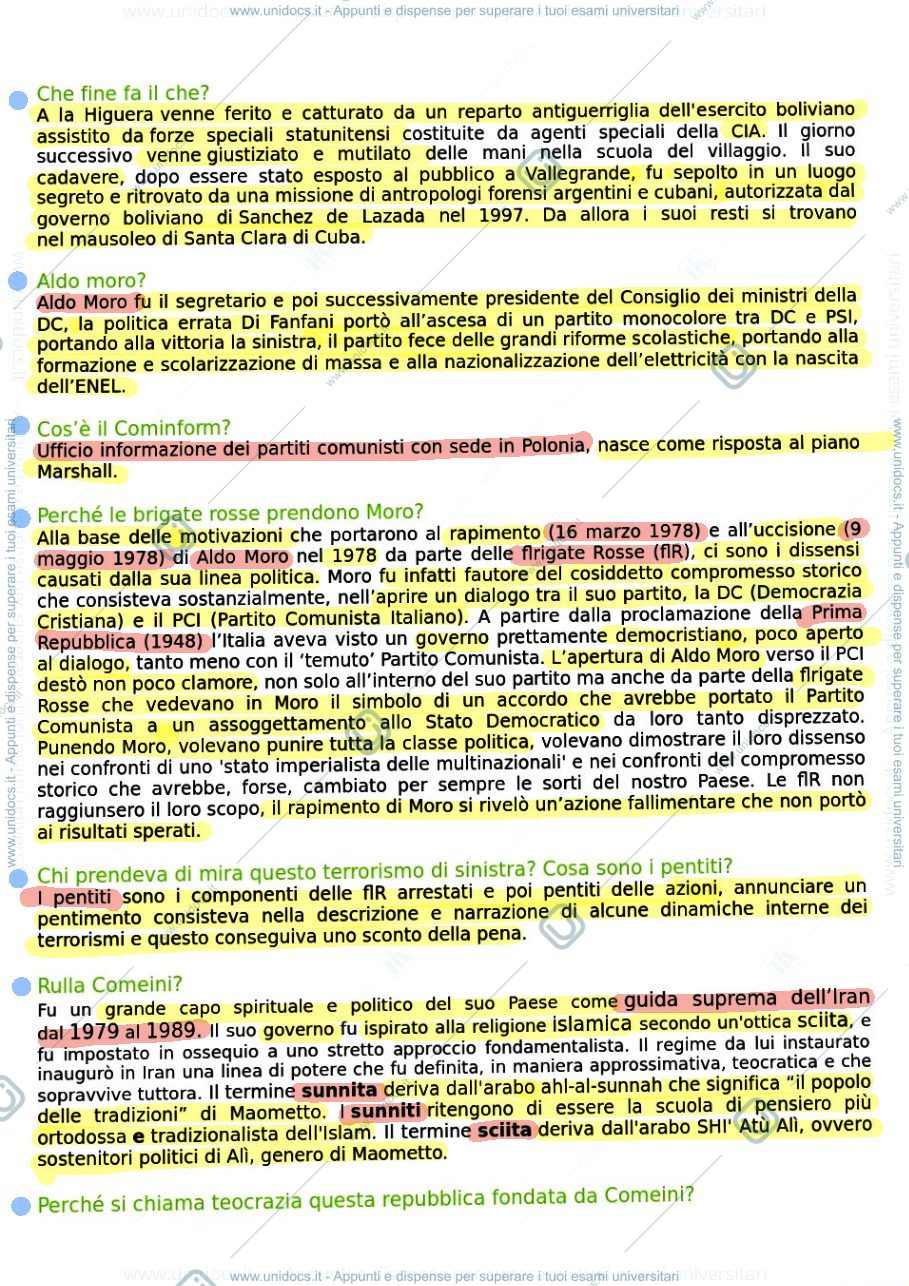 Anteprima pagina 3 — Domande d’esame
