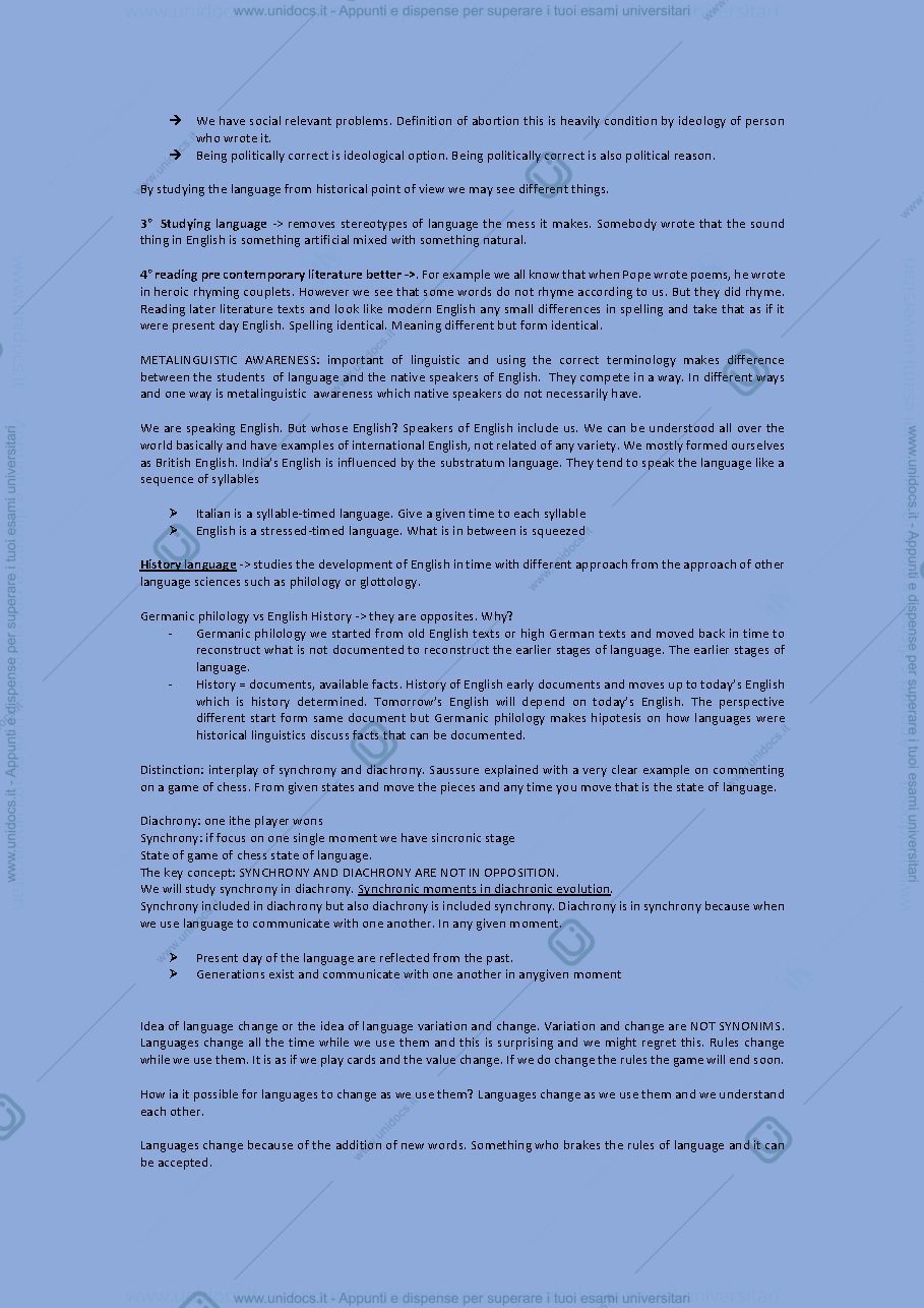 Anteprima pagina 3 — Sforia della lingua inglese 