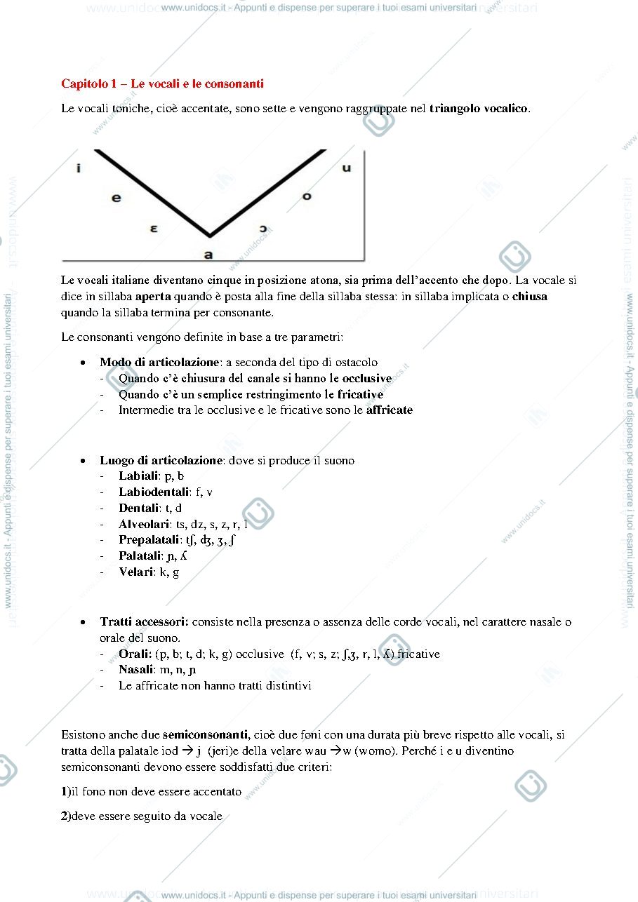 Anteprima pagina 2 — Riassunto del Serianni