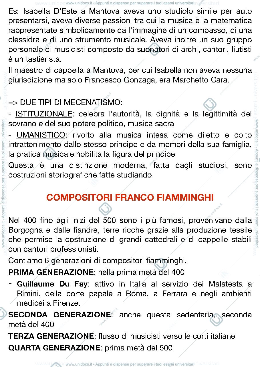 Anteprima pagina 2 — Modulo 1 storia della musica 