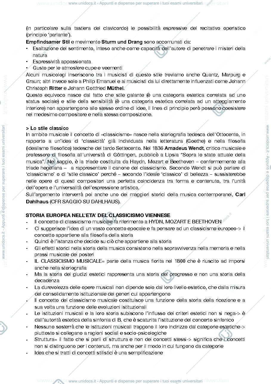 Anteprima pagina 2 — Modulo II storia della musica 
