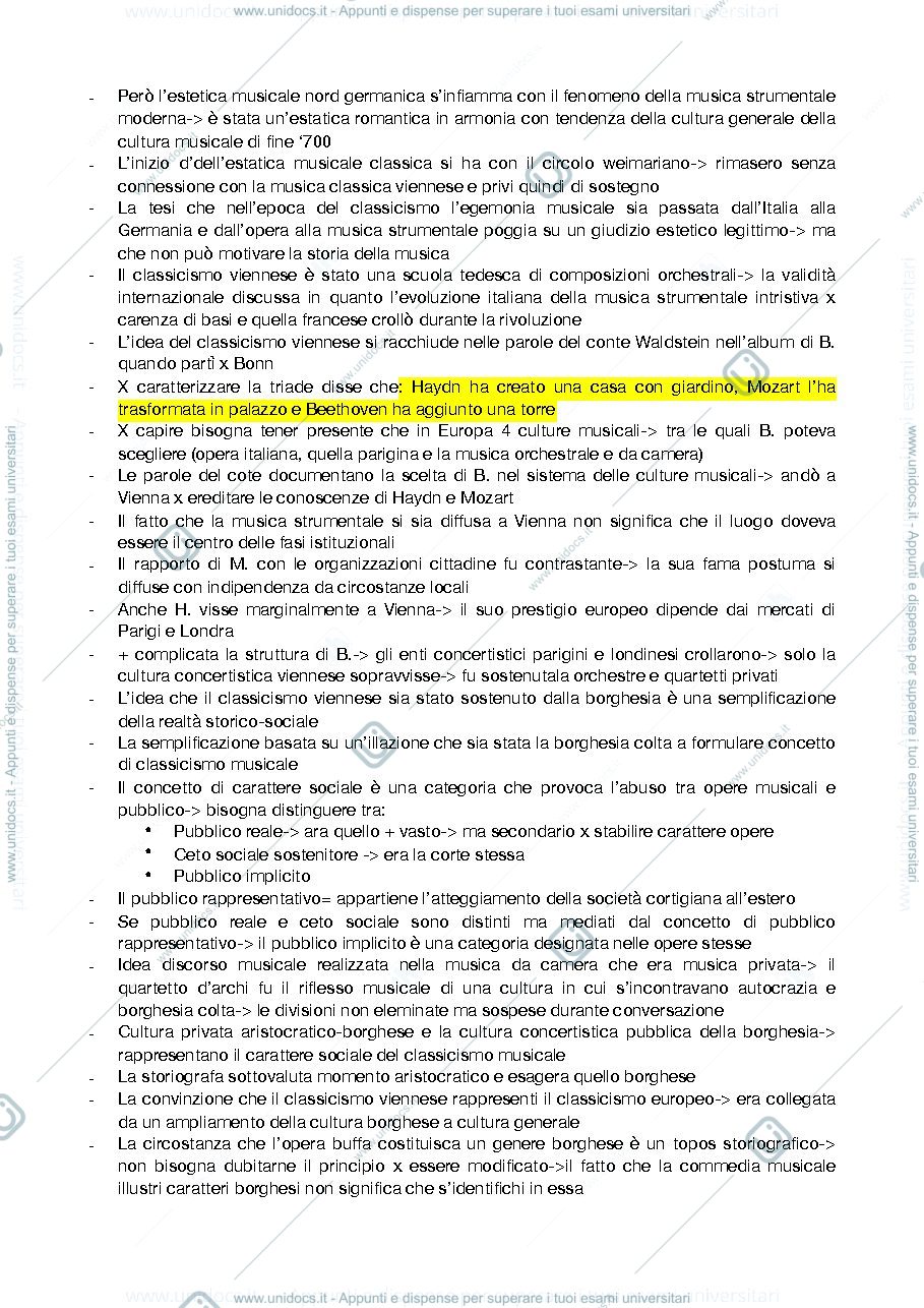 Anteprima pagina 4 — Modulo II storia della musica 